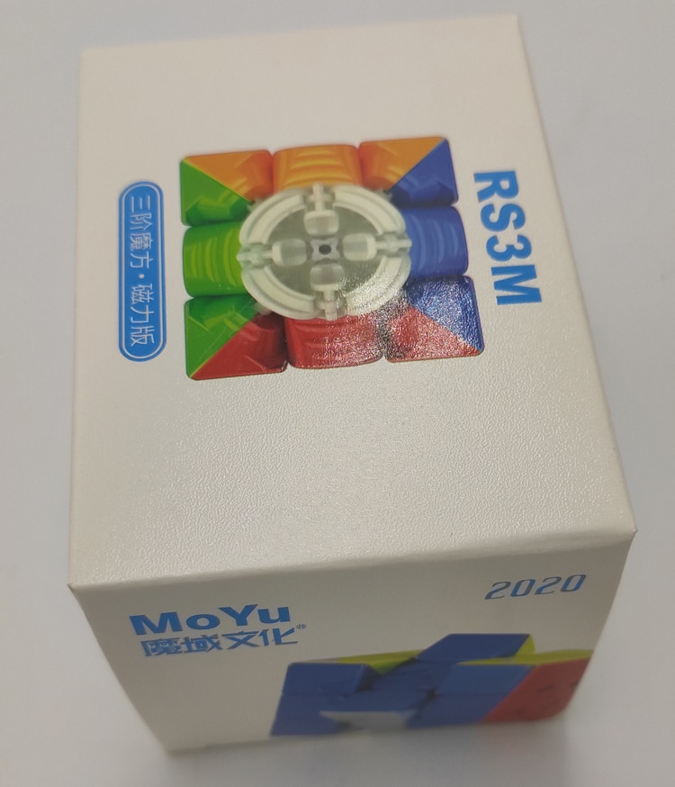 Moyu RS3M 2020 스티커 없는 큐브 선물 아이디어 교육 장난감 드롭 배송